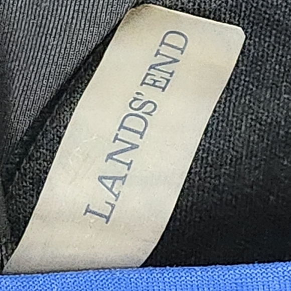 Lands' End V3403 One-Piece Navy Blue Padded Swimsuit Size 10 - Picture 7 of 11